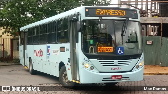 Empresa de Transporte Coletivo Viamão 8249 na cidade de Viamão, Rio Grande do Sul, Brasil, por Max Ramos. Número da foto: #8796158.