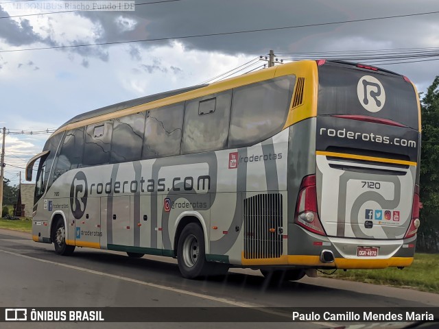 RodeRotas - Rotas de Viação do Triângulo 7120 na cidade de Riacho Fundo, Distrito Federal, Brasil, por Paulo Camillo Mendes Maria. Número da foto: #8797551.