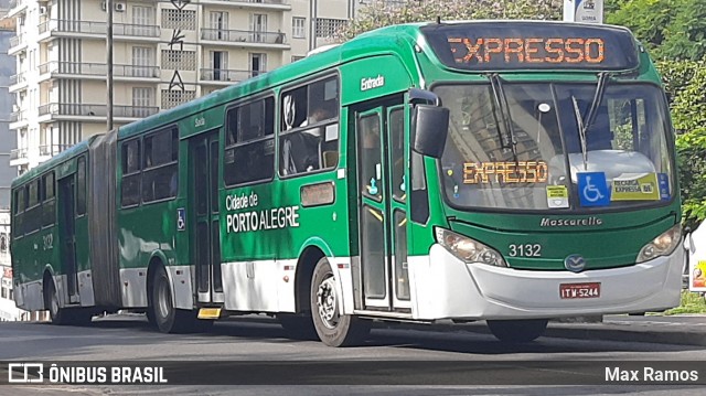 Sudeste Transportes Coletivos 3132 na cidade de Porto Alegre, Rio Grande do Sul, Brasil, por Max Ramos. ID da foto: 8799521.