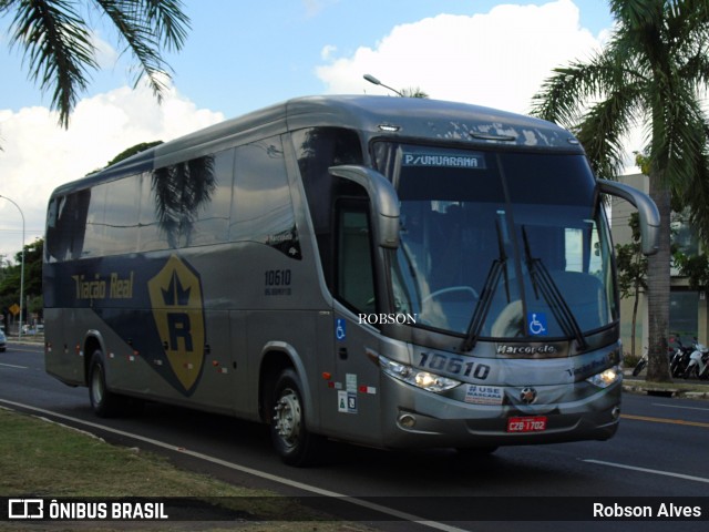 Viação Real 10610 na cidade de Paranavaí, Paraná, Brasil, por Robson Alves. ID da foto: 8799998.