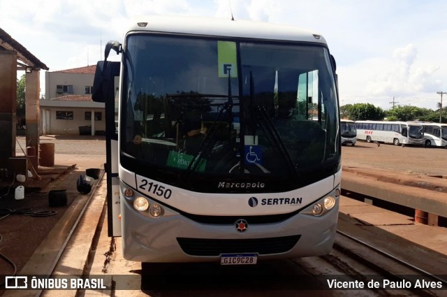 SERTRAN Ribeirão Preto - Sertãozinho Transporte Coletivo 21150 na cidade de Pontal, São Paulo, Brasil, por Vicente de Paulo Alves. ID da foto: 8798706.