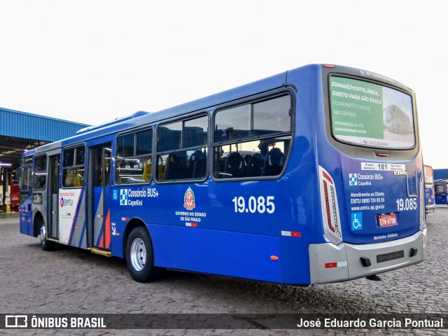 Transportes Capellini 19.085 na cidade de Hortolândia, São Paulo, Brasil, por José Eduardo Garcia Pontual. ID da foto: 8798018.