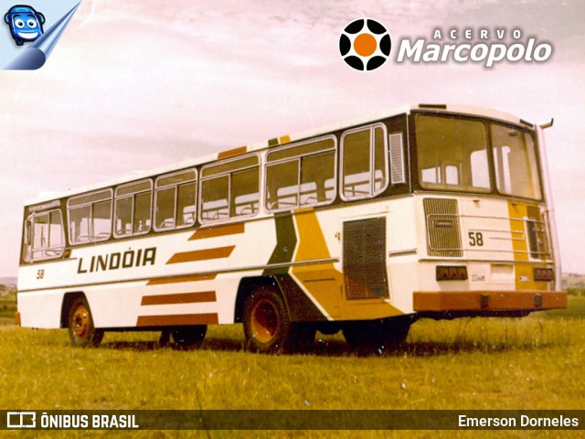 Expresso Lindóia de Transportes Coletivos 58 na cidade de Caxias do Sul, Rio Grande do Sul, Brasil, por Emerson Dorneles. Número da foto: #8797844.