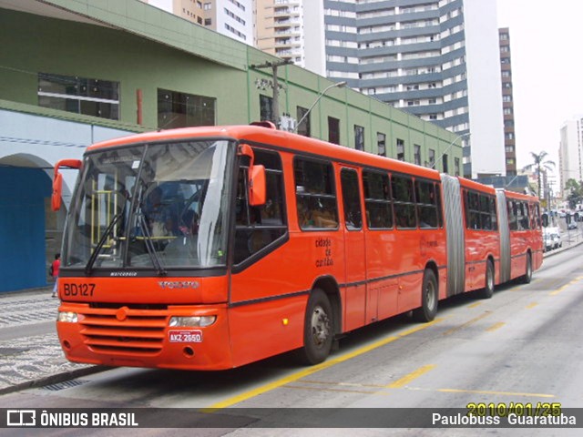 Transporte Coletivo Glória BD127 na cidade de Curitiba, Paraná, Brasil, por Paulobuss  Guaratuba. Número da foto: #8802529.