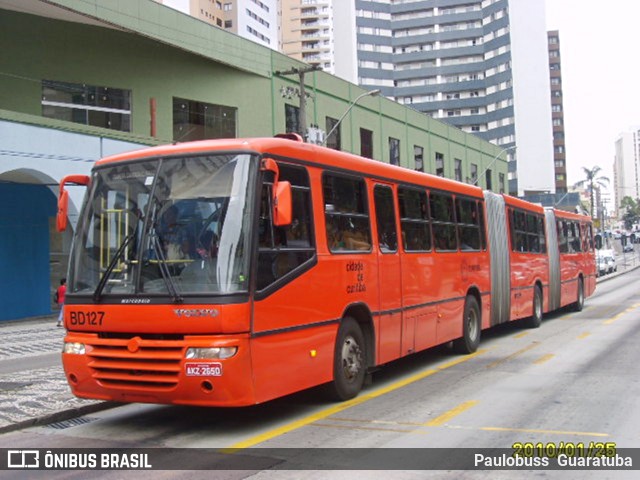 Transporte Coletivo Glória BD127 na cidade de Curitiba, Paraná, Brasil, por Paulobuss  Guaratuba. ID da foto: 8802529.