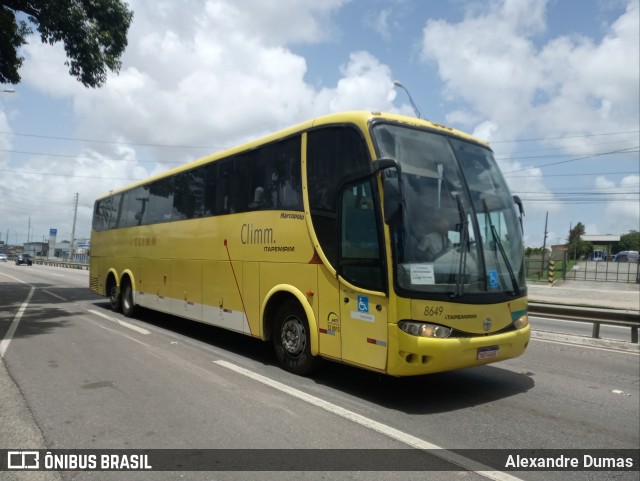 Viação Itapemirim 8649 na cidade de Bayeux, Paraíba, Brasil, por Alexandre Dumas. Número da foto: #8802523.
