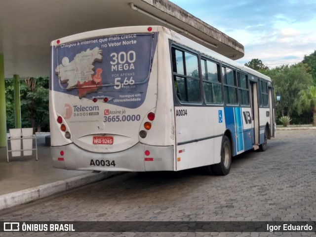Viação Buião A0034 na cidade de Vespasiano, Minas Gerais, Brasil, por Igor Eduardo. Número da foto: #8800970.
