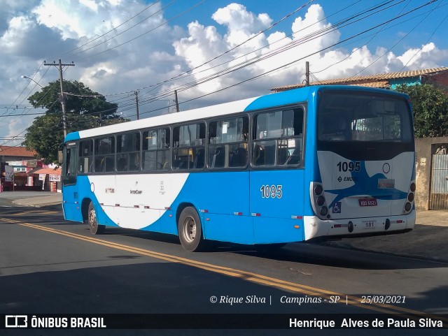 VB Transportes e Turismo 1095 na cidade de Campinas, São Paulo, Brasil, por Henrique Alves de Paula Silva. ID da foto: 8802190.