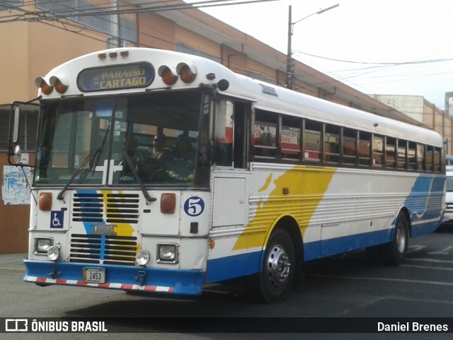 Coopepar RL 05 na cidade de Oriental, Cartago, Cartago, Costa Rica, por Daniel Brenes. Número da foto: #8800375.