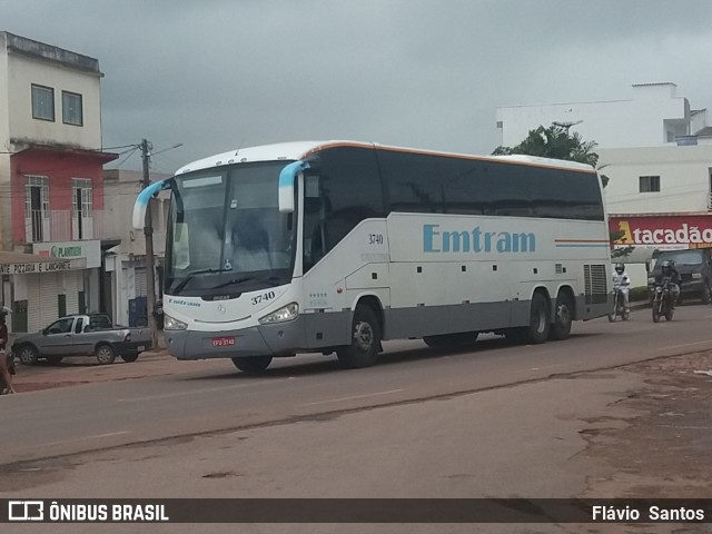 Emtram 3740 na cidade de Barra da Estiva, Bahia, Brasil, por Flávio  Santos. Número da foto: #8800982.