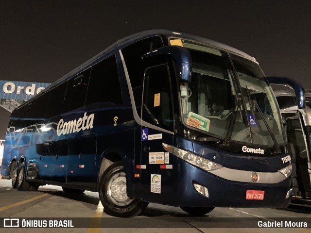 Viação Cometa 713120 na cidade de São Paulo, São Paulo, Brasil, por Gabriel Moura. Número da foto: #8802189.