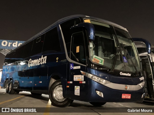 Viação Cometa 713120 na cidade de São Paulo, São Paulo, Brasil, por Gabriel Moura. ID da foto: 8802189.