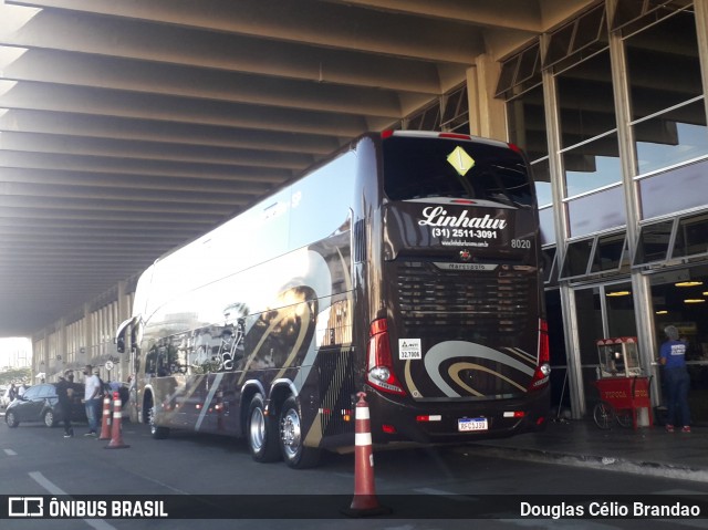 Linhatur Turismo e Fretamento 8020 na cidade de Belo Horizonte, Minas Gerais, Brasil, por Douglas Célio Brandao. Número da foto: #8802472.
