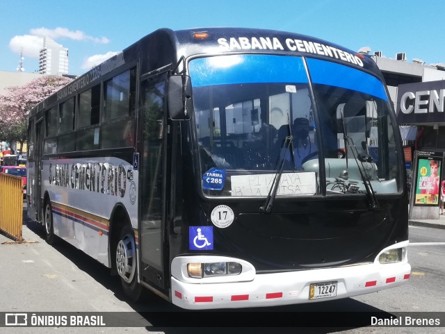 Autotransportes Sabana Cementerio 17 na cidade de Hospital, San José, San José, Costa Rica, por Daniel Brenes. Número da foto: #8800362.
