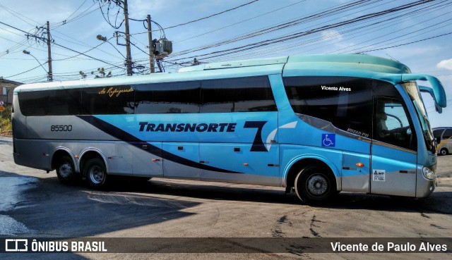 Transnorte - Transporte e Turismo Norte de Minas 85500 na cidade de Belo Horizonte, Minas Gerais, Brasil, por Vicente de Paulo Alves. ID da foto: 8801858.