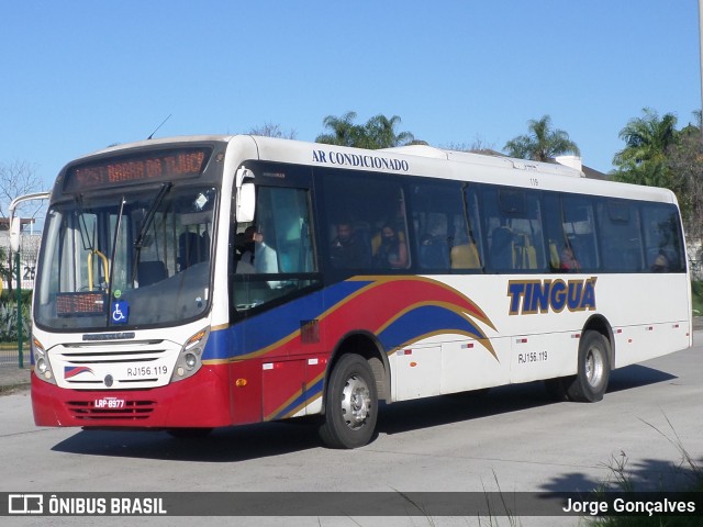 Transportadora Tinguá RJ 156.119 na cidade de Rio de Janeiro, Rio de Janeiro, Brasil, por Jorge Gonçalves. Número da foto: #8866785.