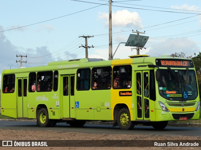 Transcol Transportes Coletivos 04468 na cidade de Teresina, Piauí, Brasil, por Ruan Silva Andrade. ID da foto: 8867896.