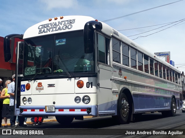 Transportes Serrano S.A. 01 na cidade de Paraíso, Paraíso, Cartago, Costa Rica, por Jose Andres Bonilla Aguilar. Número da foto: #8867489.