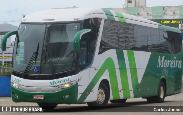 Empresa de Transportes e Turismo Moreira 2285 na cidade de Goiânia, Goiás, Brasil, por Carlos Júnior. Número da foto: #8867586.