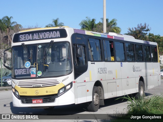 Empresa de Transportes Braso Lisboa A29092 na cidade de Rio de Janeiro, Rio de Janeiro, Brasil, por Jorge Gonçalves. ID da foto: 8866859.