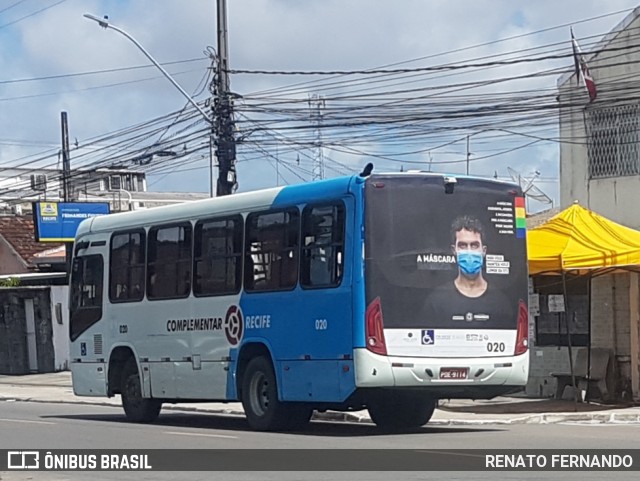 Sistema Complementar de Recife 020 na cidade de Recife, Pernambuco, Brasil, por Renato Fernando. Número da foto: #8868197.