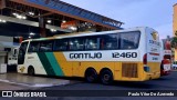 Empresa Gontijo de Transportes 12460 na cidade de Uberaba, Minas Gerais, Brasil, por Paulo Vitor De Azevedo. ID da foto: :id.