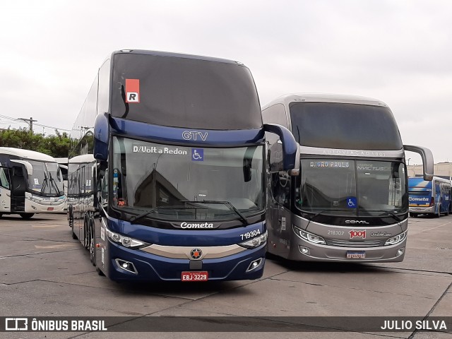 Viação Cometa 719304 na cidade de São Paulo, São Paulo, Brasil, por JULIO SILVA. ID da foto: 8891727.