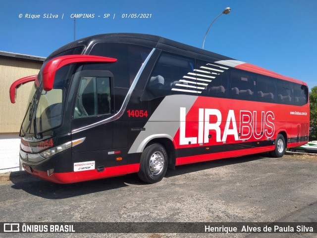 Lirabus 14054 na cidade de Campinas, São Paulo, Brasil, por Henrique Alves de Paula Silva. Número da foto: #8892189.