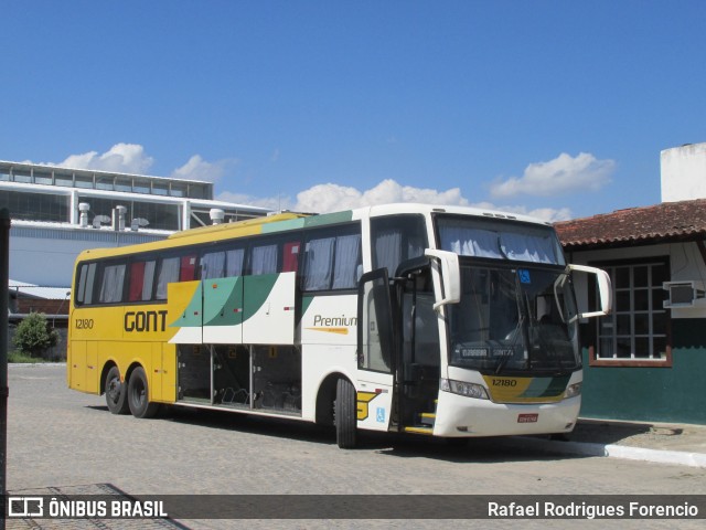 Empresa Gontijo de Transportes 12180 na cidade de Itabaiana, Sergipe, Brasil, por Rafael Rodrigues Forencio. ID da foto: 8893478.