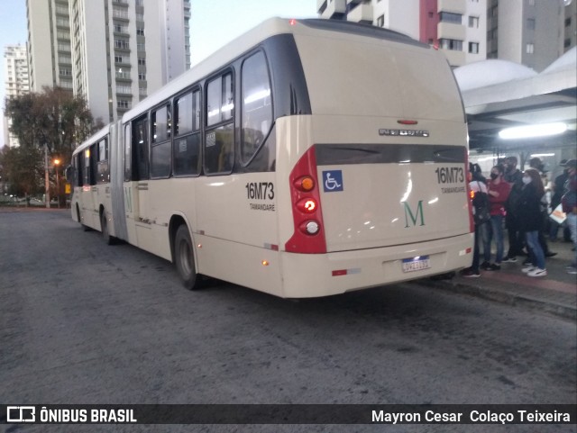 Viação Tamandaré 16M73 na cidade de Curitiba, Paraná, Brasil, por Mayron Cesar  Colaço Teixeira. ID da foto: 8892777.