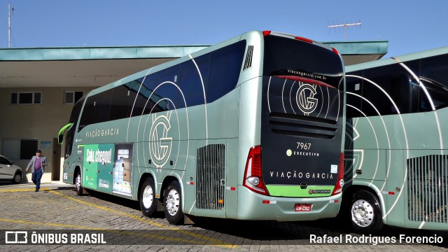 Viação Garcia 7967 na cidade de Curitiba, Paraná, Brasil, por Rafael Rodrigues Forencio. Número da foto: #8891844.
