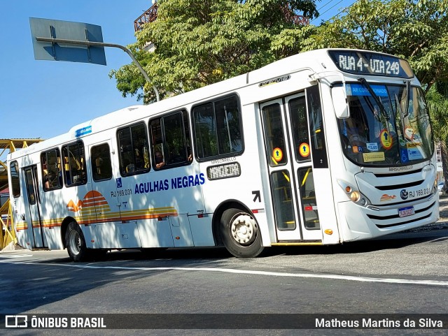 Viação Agulhas Negras RJ 169.031 na cidade de Volta Redonda, Rio de Janeiro, Brasil, por Matheus Martins da Silva. Número da foto: #8892182.