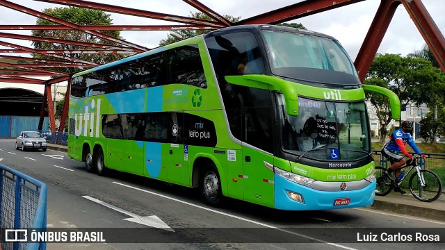UTIL - União Transporte Interestadual de Luxo 11515 na cidade de Juiz de Fora, Minas Gerais, Brasil, por Luiz Carlos Rosa. Número da foto: #8894494.