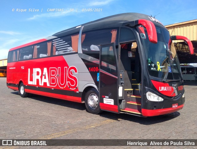 Lirabus 14084 na cidade de Campinas, São Paulo, Brasil, por Henrique Alves de Paula Silva. Número da foto: #8892173.