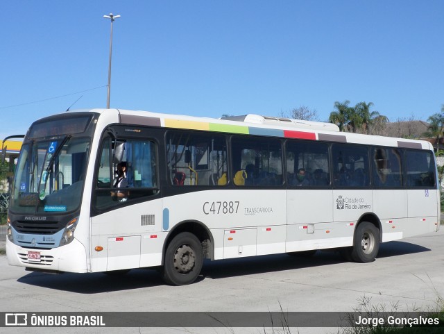 Viação Redentor C47887 na cidade de Rio de Janeiro, Rio de Janeiro, Brasil, por Jorge Gonçalves. Número da foto: #8893185.