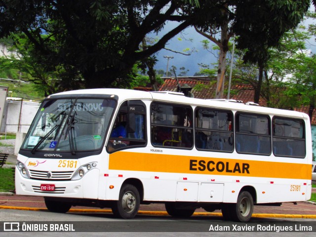 Rápido Expresso Fênix Viação 25181 na cidade de Cubatão, São Paulo, Brasil, por Adam Xavier Rodrigues Lima. Número da foto: #8892863.