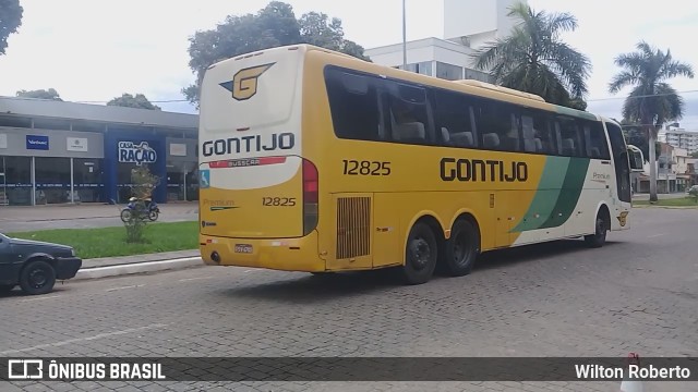 Empresa Gontijo de Transportes 12825 na cidade de Governador Valadares, Minas Gerais, Brasil, por Wilton Roberto. ID da foto: 8892380.