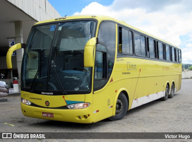 Viação Itapemirim 8073 na cidade de Caruaru, Pernambuco, Brasil, por Victor Hugo. ID da foto: 8897150.