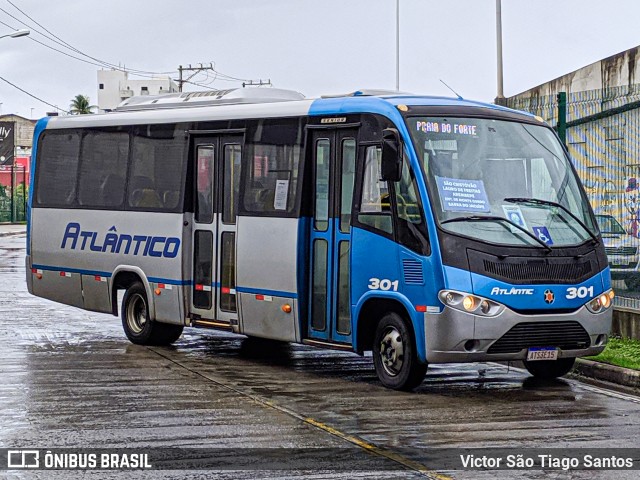 ATT - Atlântico Transportes e Turismo 301 na cidade de Lauro de Freitas, Bahia, Brasil, por Victor São Tiago Santos. Número da foto: #8896130.