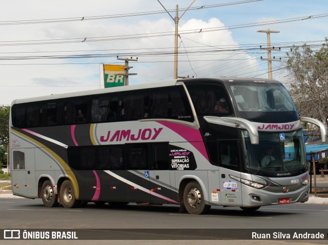Viação Jam Joy 10019 na cidade de Teresina, Piauí, Brasil, por Ruan Silva Andrade. Número da foto: #8895380.