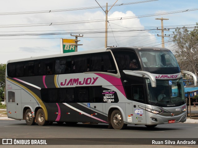 Viação Jam Joy 10019 na cidade de Teresina, Piauí, Brasil, por Ruan Silva Andrade. ID da foto: 8895380.