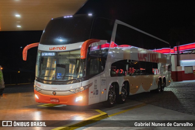 We Mobi 3739 na cidade de Queluz, São Paulo, Brasil, por Gabriel Nunes de Carvalho. ID da foto: 8896402.