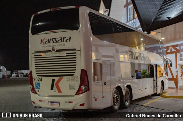 Kaissara - Viação Caiçara 2024 na cidade de Queluz, São Paulo, Brasil, por Gabriel Nunes de Carvalho. Número da foto: #8896340.
