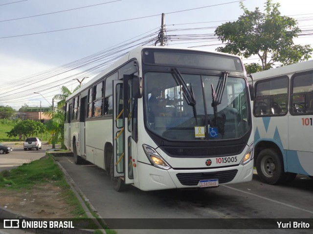 Vega Manaus Transporte 1015005 na cidade de Manaus, Amazonas, Brasil, por Yuri Brito. Número da foto: #8897439.