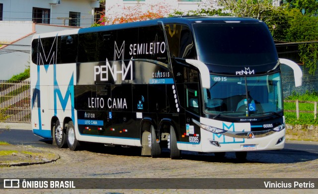 Empresa de Ônibus Nossa Senhora da Penha 60085 na cidade de Joinville, Santa Catarina, Brasil, por Vinicius Petris. ID da foto: 8899169.