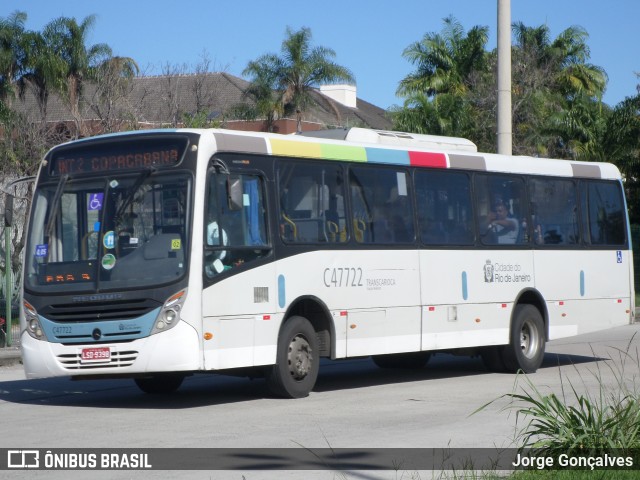 Viação Redentor C47722 na cidade de Rio de Janeiro, Rio de Janeiro, Brasil, por Jorge Gonçalves. Número da foto: #8899895.