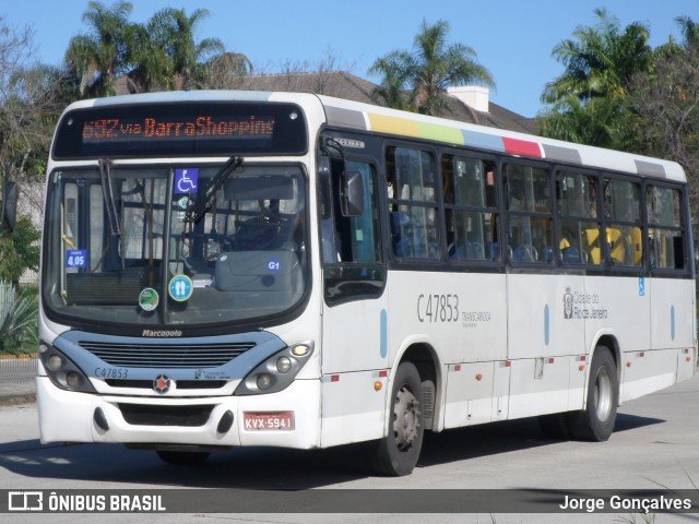 Viação Redentor C47853 na cidade de Rio de Janeiro, Rio de Janeiro, Brasil, por Jorge Gonçalves. Número da foto: #8899731.