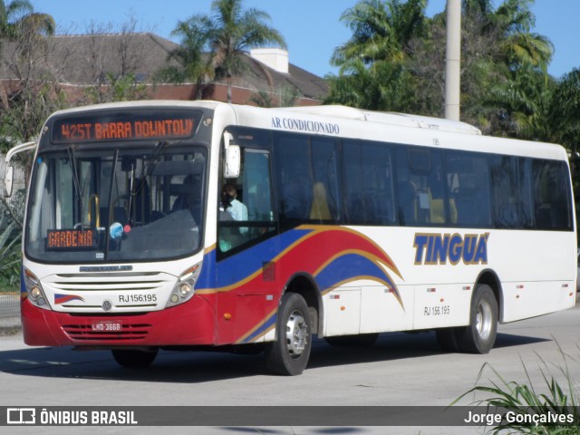 Transportadora Tinguá RJ 156.195 na cidade de Rio de Janeiro, Rio de Janeiro, Brasil, por Jorge Gonçalves. Número da foto: #8899452.