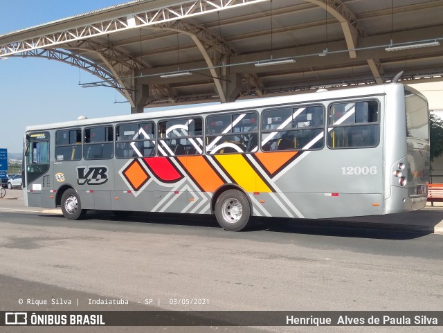 VB Transportes e Turismo 12006 na cidade de Indaiatuba, São Paulo, Brasil, por Henrique Alves de Paula Silva. Número da foto: #8897888.