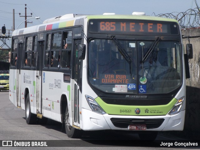 Auto Viação Três Amigos B44661 na cidade de Rio de Janeiro, Rio de Janeiro, Brasil, por Jorge Gonçalves. Número da foto: #8900055.